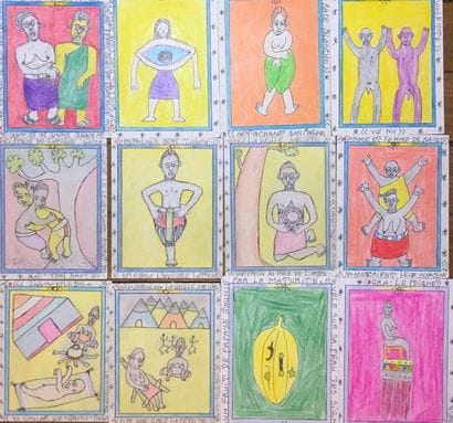 Frédéric BRULY BOUABRÉ (1923-2014) 
Lot of...