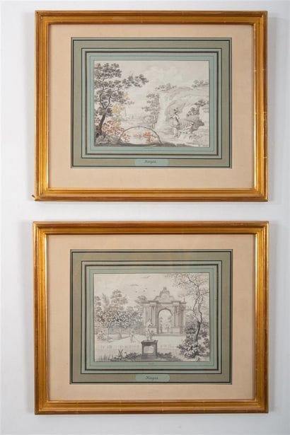 Hendrick HOOGERS (1747-1814)

Avril et Septembre

Deux...