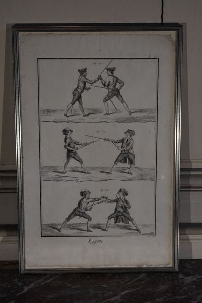 Benoit Louis PREVOST (1747-1804)

Escrime

Planche...