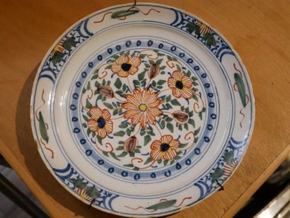 Rez-de-chaussée

Delft - Assiette en faïence...