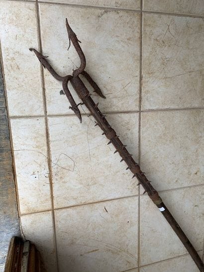 Hast weapon of the Japanese police.
