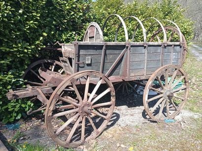 Chariot hippomobile, modèle HF 1 ou HF 2,...