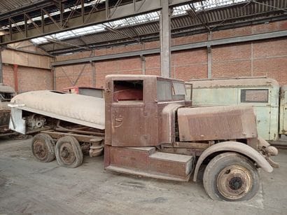 Mercedes tanker truck, military model G3,...