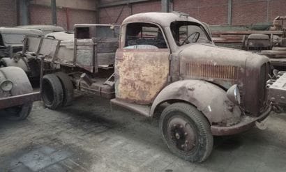 Borgward flatbed truck, model B 3000, 3 tons...
