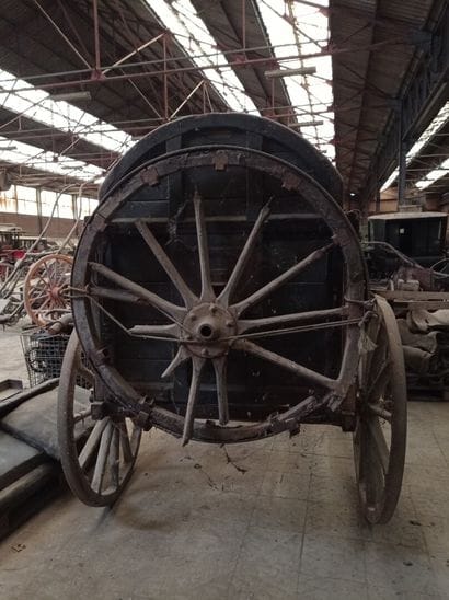 Chariot hippomobile, modèle HF1, à quatre...