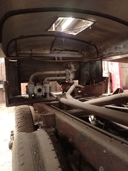 Mercedes tanker truck, military model G3,...