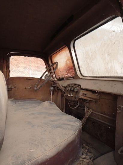 Mercedes flatbed truck, model L 4500S, was...