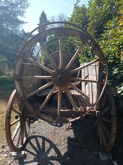 Chariot hippomobile, modèle HF 1 ou HF 2,...