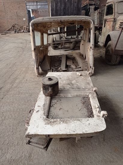 Remaining KHD (Klöckner-Humboldt-Deutz) flatbed...