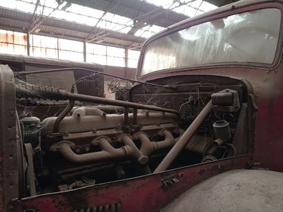 Mercedes flatbed truck, model L 4500 A, 4...