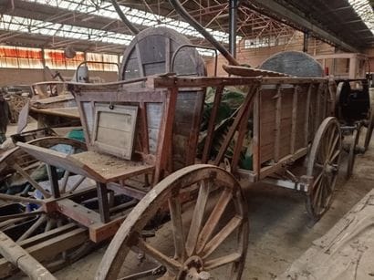 Chariot hippomobile, modèle HF1, à quatre...