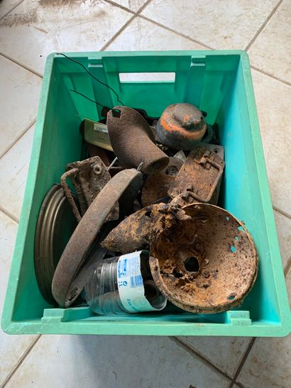 Lot of fittings for various vehicles.