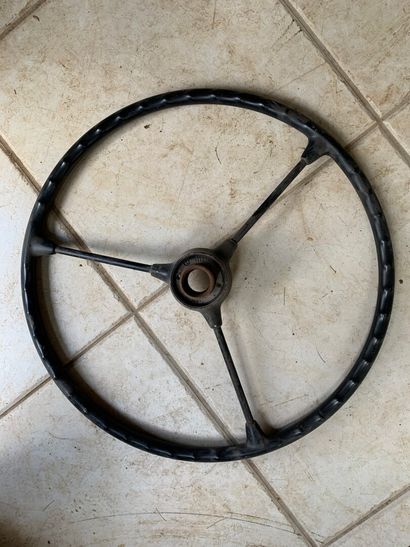 Volkswagen steering wheel.