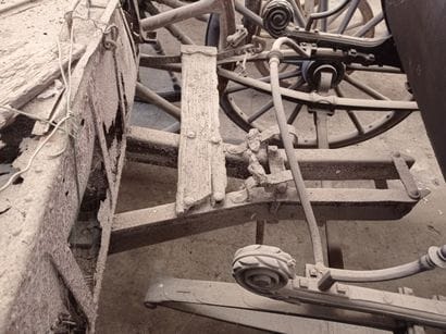 Horse drawn carriage. (in the state, to be...