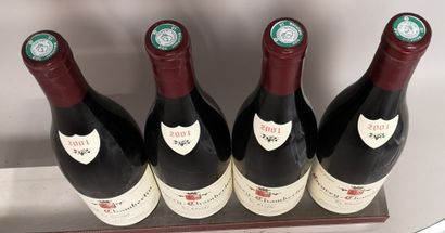 4 bouteilles GEVREY CHAMBERTIN 