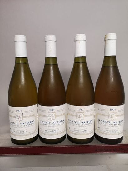 4 bouteilles SAINT AUBIN 1er Cru 