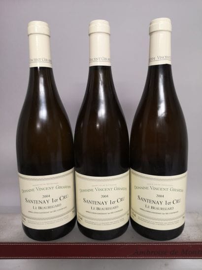 3 bouteilles SANTENAY 1er Cru 