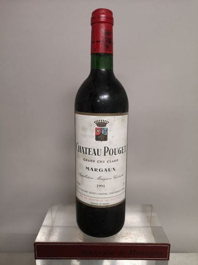 1 bottle Château POUGET - 4th GCC Margaux...