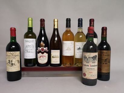 29 bottles MISCELLANEOUS WINES France White...