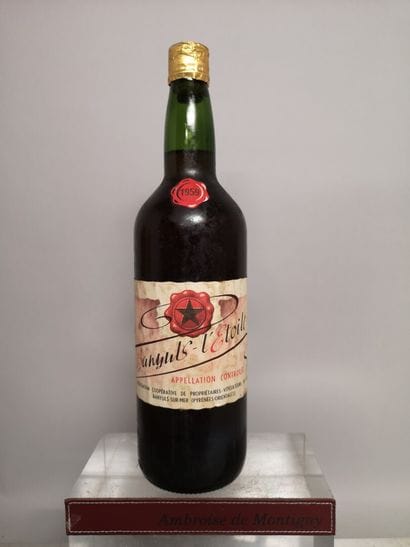 1 bottle BANYULS L'ETOILE 1959 (original...