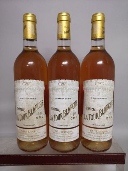 3 bottles Château La TOUR BLANCHE - 1er Cru...
