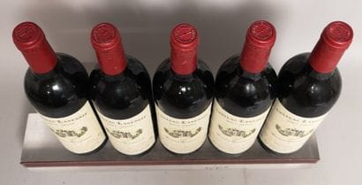 5 bottles Château LANESSAN - Haut Médoc 1995...