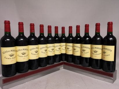 12 bottles CLOS DU MARQUIS - Saint Julien...