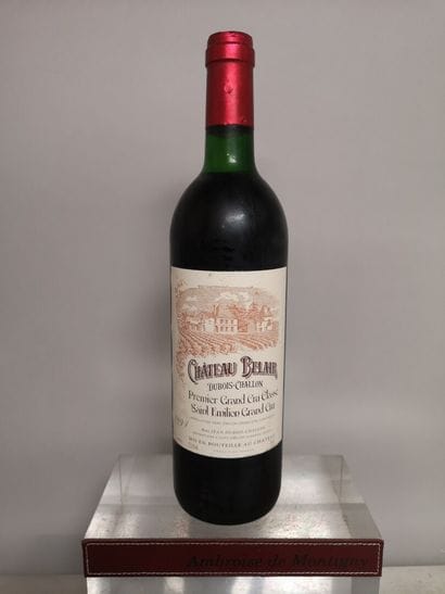 1 bottle Château BELAIR - Cru Classé de Saint...