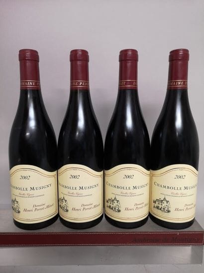 4 bouteilles CHAMBOLLE MUSIGNY 