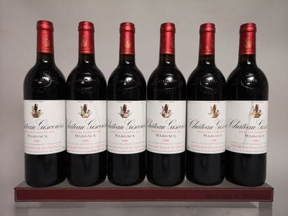 6 bottles Château GiSCOURS - 3rd Gcc Margaux...