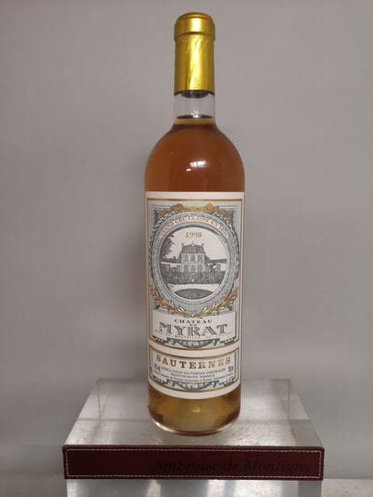 1 bottle Château de MYRAT - 2nd Cru Classé...