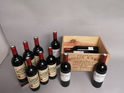 12 bottles of CRUS BOURGEOIS de Médoc including...