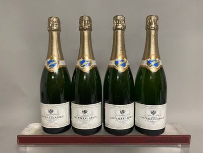 4 bottles CHAMPAGNE Brut Thibault de VILLEJAMES



Lot...