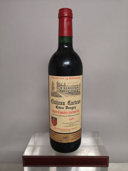 1 bottle Château CARTEAU Côtes DAUGAY - Saint...