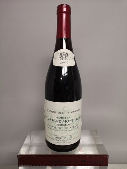 1 bouteille CHASSAGNE MONTRACHET 1er Cru...
