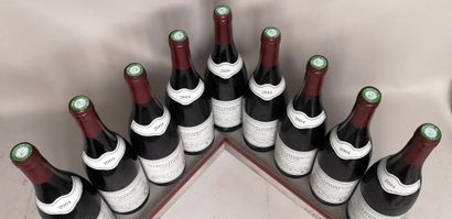 9 bouteilles GEVREY CHAMBERTIN 1er Cru 