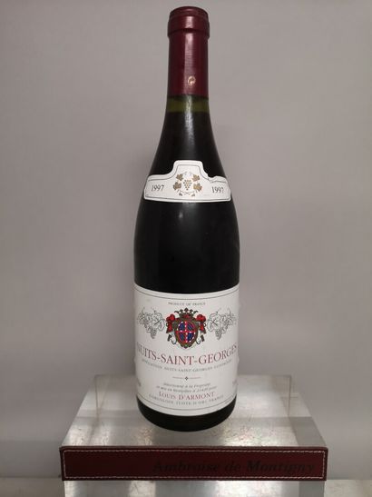 1 bouteille NUITS SAINT GEORGES - Louis D'Armont...
