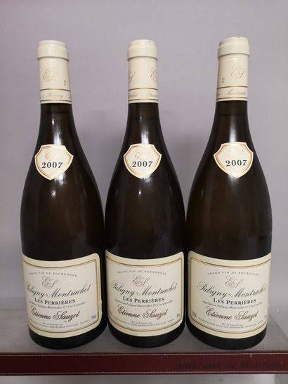 3 bouteilles PULIGNY MONTRACHET 1er Cru 