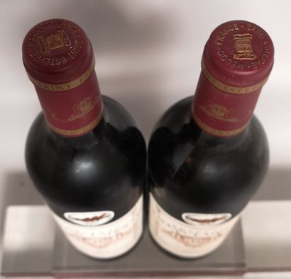 2 bottles Château LILIAN LADOUYS - Saint...