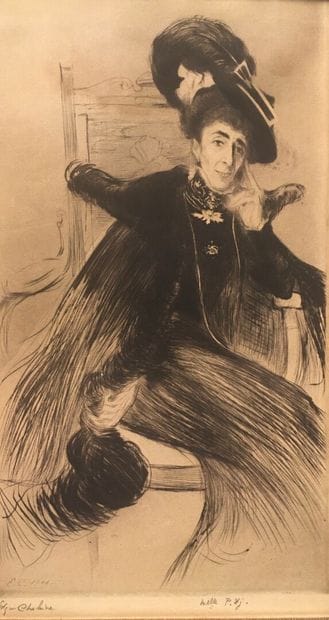 Edgar CHAHINE (1874-1947) 

Midinette, 1904,...