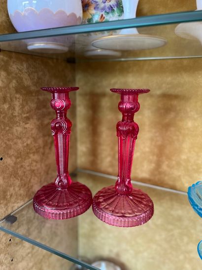 Small lot of glassware, 19th and 20th century

Including...