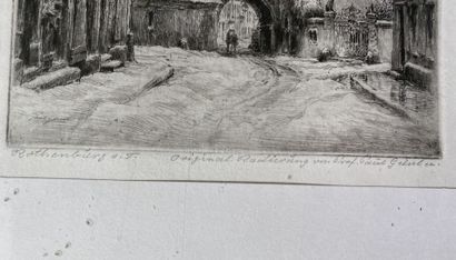 Paul GEISSLER (1881-1965)

Rothenburg ob...