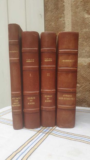 Lot of 14 books from the 19th and 20th century...