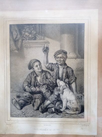 After Jean Jacques II AVRIL (1771-1835) (?)

Tableaux...