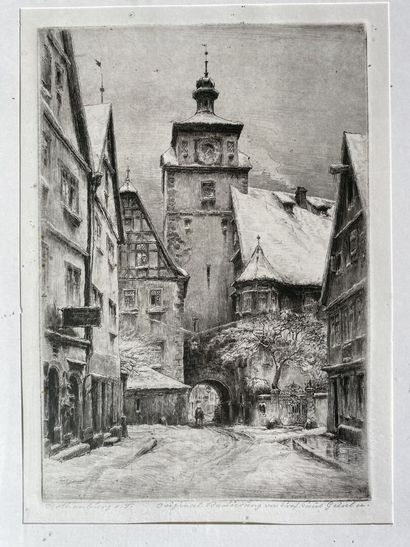 Paul GEISSLER (1881-1965)

Rothenburg ob...
