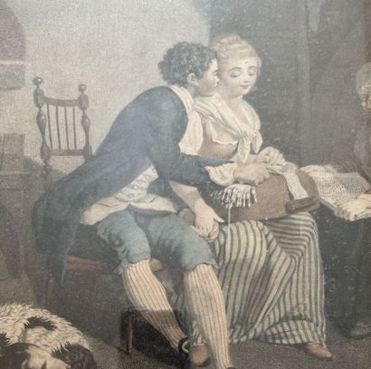 After Nicolas François REGNAULT (1746-c.1810)

Morning...