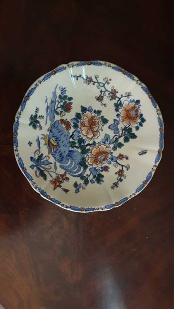 Service GIEN modèle Coq, vers 1900

17 assiettes...