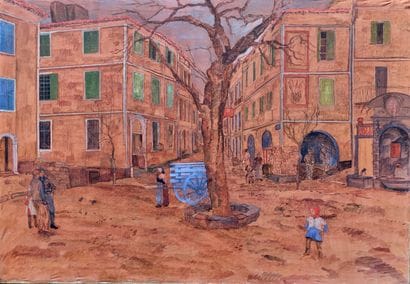 C. QUENNEVILLE (1897-1959)

Place de la République...