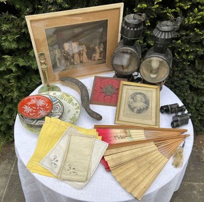 MANNETTE including plates, framed piece,...