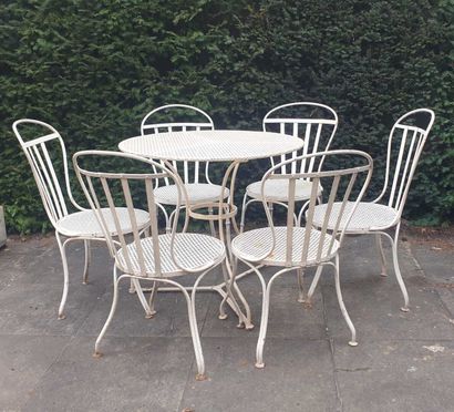 Garden furniture XIXth comprising :

- A...
